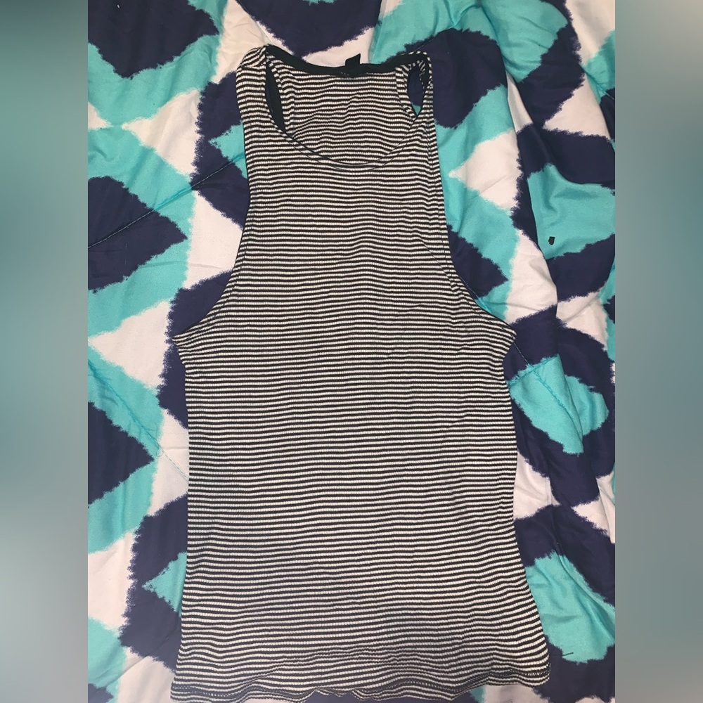 Aeropostale Black and White Striped Kids Bodysuit